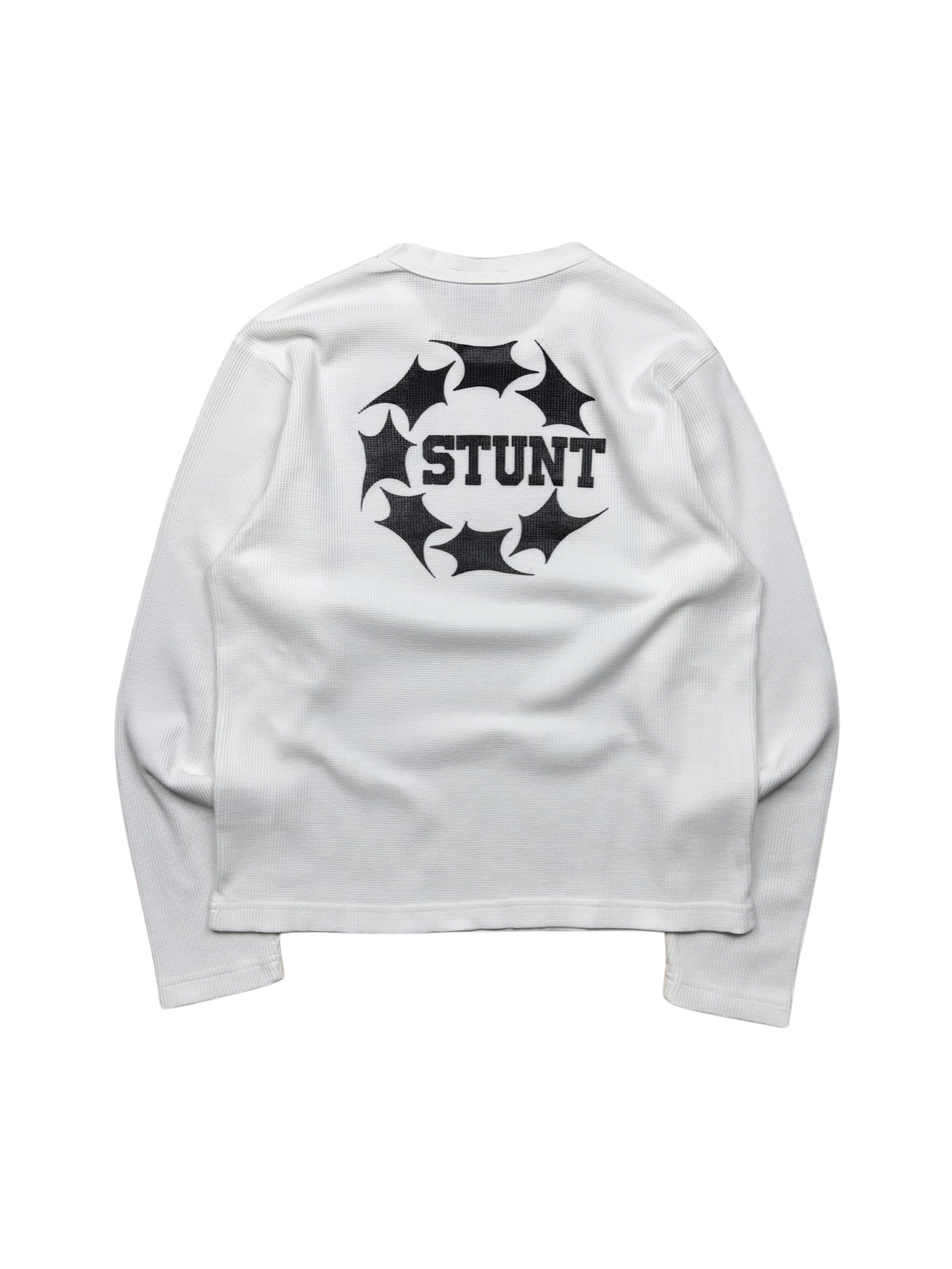 STAMPED STATEMENT WAFFLE LONGSLEEVE