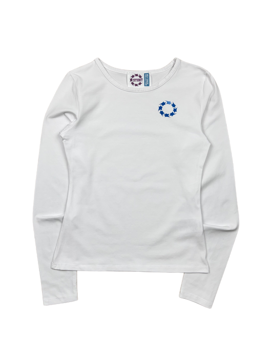 BLUE CHEETAH LONG SLEEVE