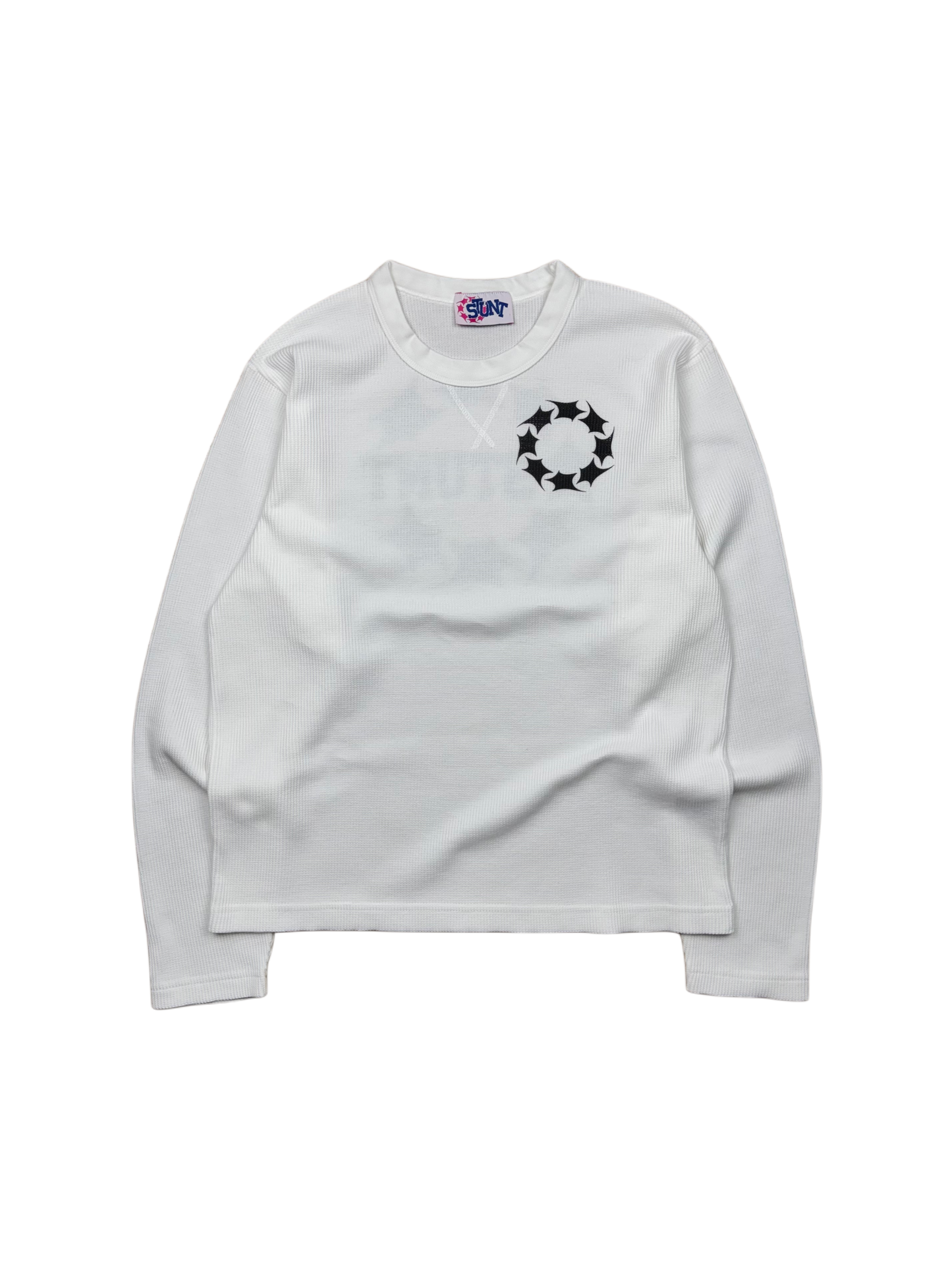 STAMPED STATEMENT WAFFLE LONGSLEEVE