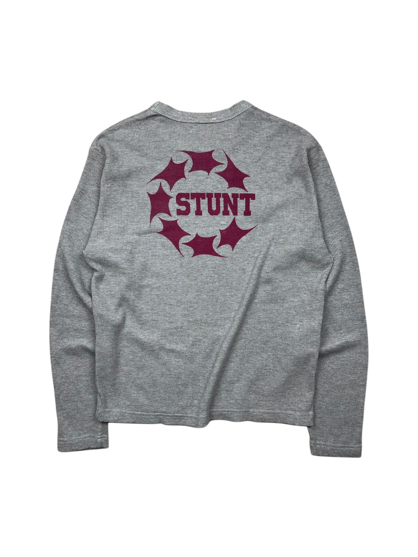 STAMPED STATEMENT WAFFLE LONGSLEEVE
