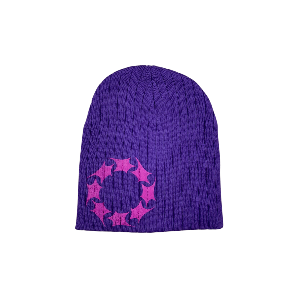 PURPLE STUNT BEANIE